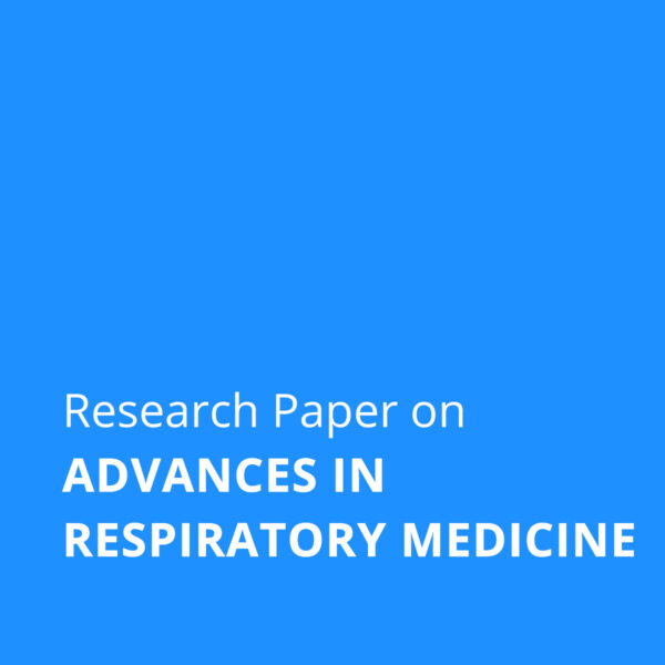 Advances in Respiratory Medicine