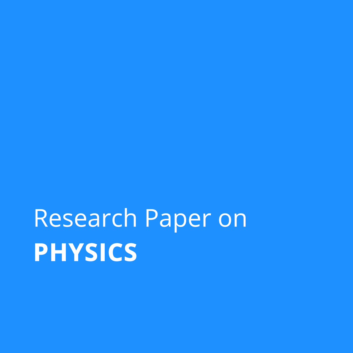 where to find physics research papers