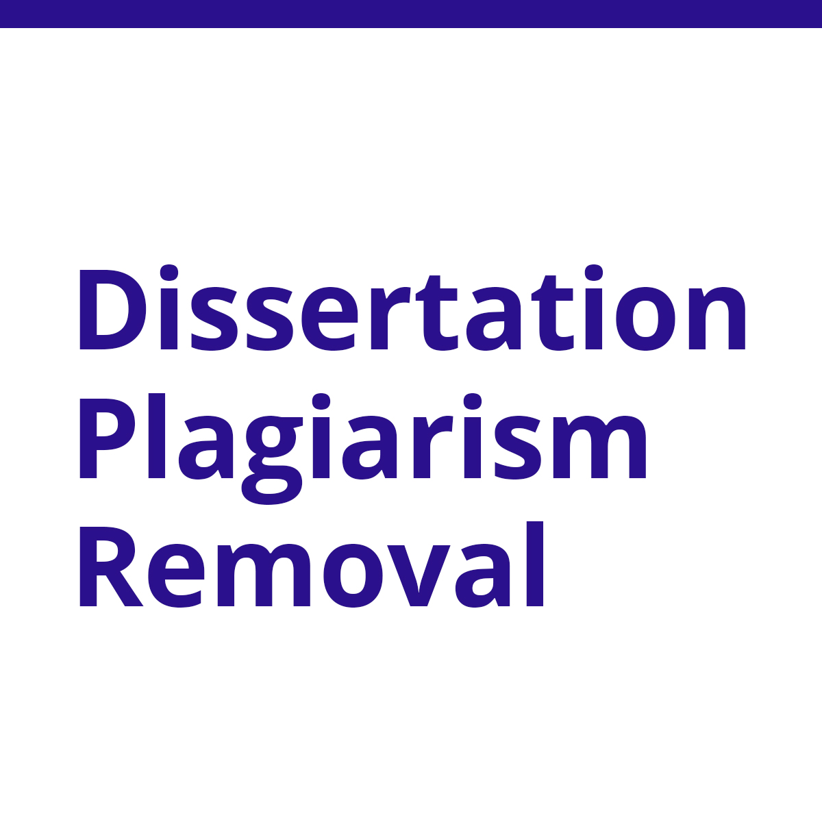 failed dissertation plagiarism